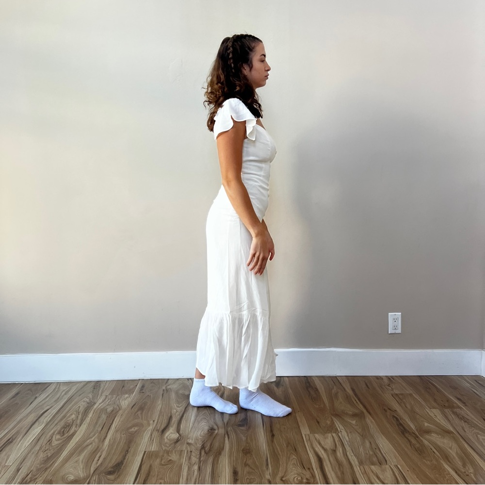 Reformation Butterfly Dress | Ivory🎉SALE 🎀 NEW - Picture 3 of 15